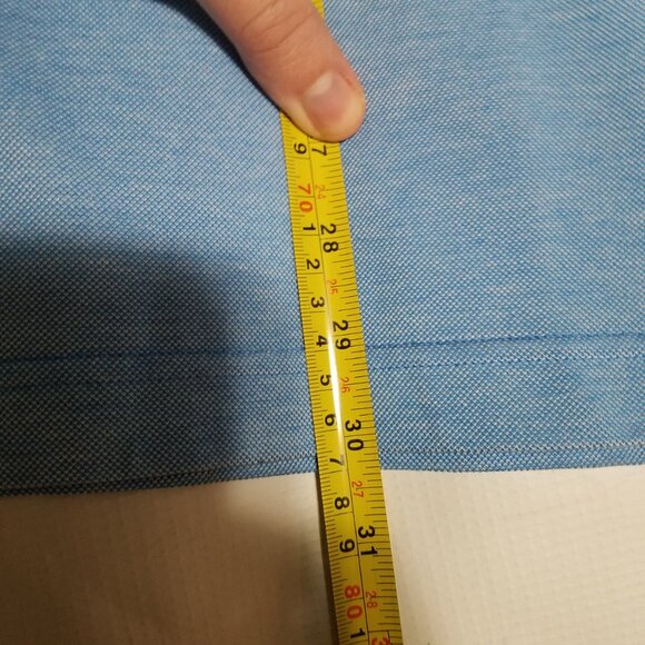 Peter Millar Tailored Fit NWT Polo Shirt Men's XL Harbor Blue MSRP $125 - Picture 10 of 12